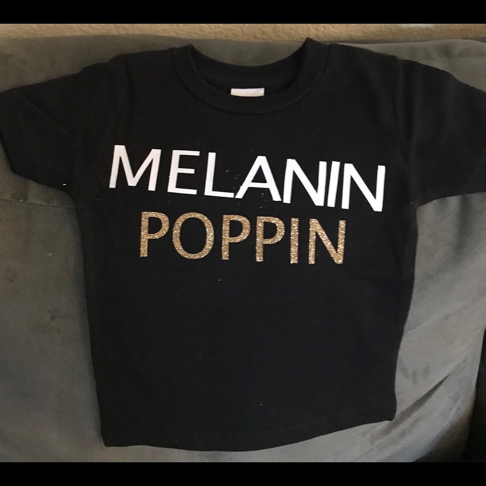 Melanin poppin shirt